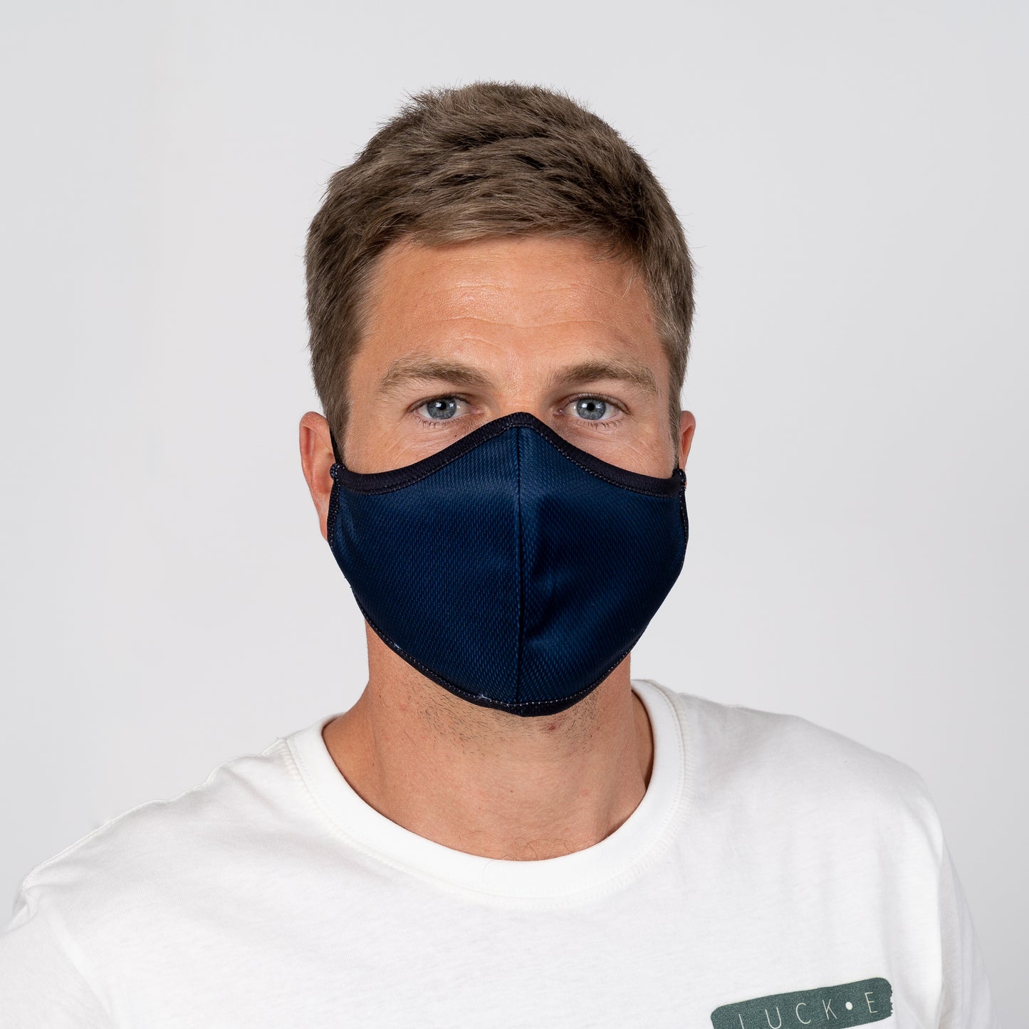 LUCKEme™ Face Masks | Award-Winning HeiQ™ | Ocean Balance™ | Navy LUCK•E