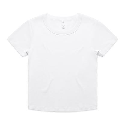 Women's  Organic Rib Baby Tee 4074