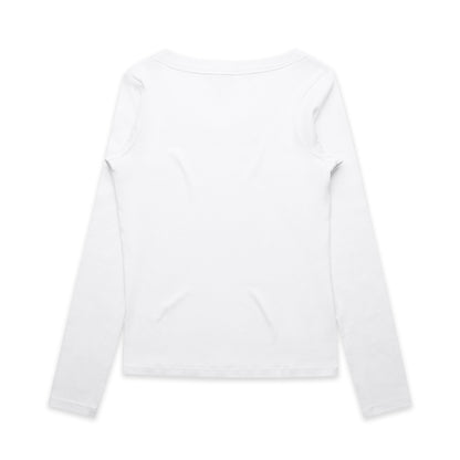 Women's  Organic Rib L/S Tee - 4075