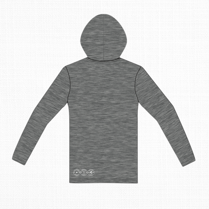 Hooded Tech Tee | Recycled Ground Coffee Polyester LUCK•E